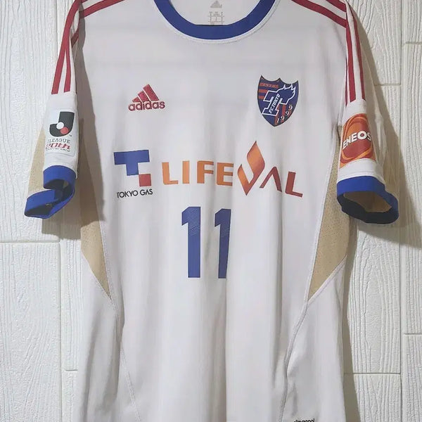 [BUNJANG] Adidas 12-13 FC Tokyo Lee Chung-yong Away Player Issue Football Jersey (S) / 아디다스 12-13 FC도쿄 이충성선수 어웨이 유니폼#희귀