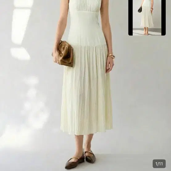 [BUNJANG] Hwanseungyeonae Hyunji Sleeveless Long Dress / 환승연애 현지 원피스 롱원피스 민소매원피스