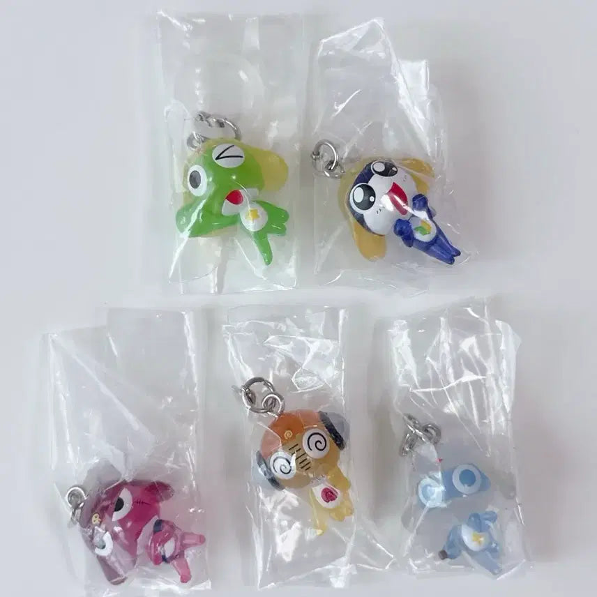[BUNJANG] Sgt. Frog (Keroro Gunsou) Character Markers Set / 케로로 중사 케로로 타마마 기로로 쿠루루 도로로 마킹 메지루시