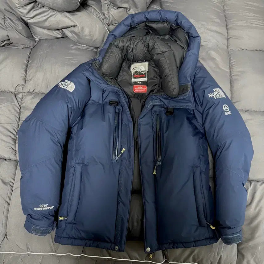 [BUNJANG] The North Face Himalaya Gore-Tex Padded Jacket Navy Size S/90 / 노스페이스 히말라야 고어텍스 패딩 S/90 네이비