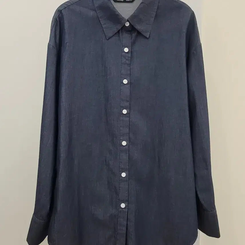 [BUNJANG] MIXXO Women's Denim Shirt Size M / 미쏘MIXXO 데님 셔츠 여성용 M사이즈 66~77