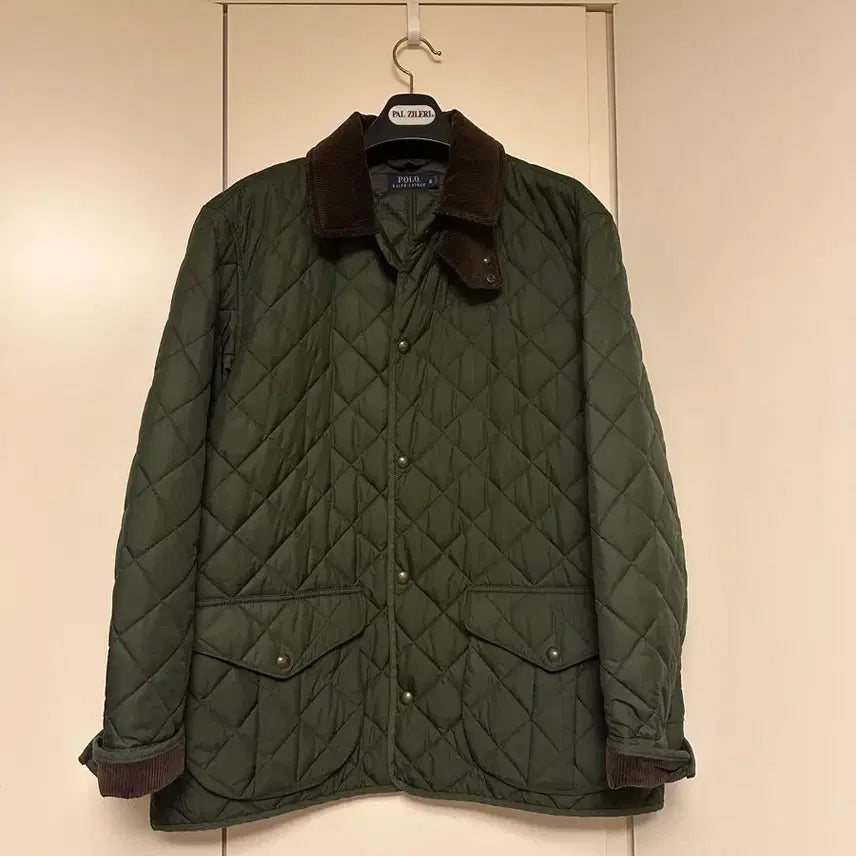 [BUNJANG] Polo Ralph Lauren Quilted Jacket Khaki / 폴로 랄프로렌 퀼팅 자켓 카키