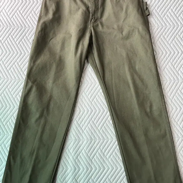 [BUNJANG] Dickies Sanded Duck Carpenter Pants Moss Green 32 / 디키즈 카펜더 팬츠 32