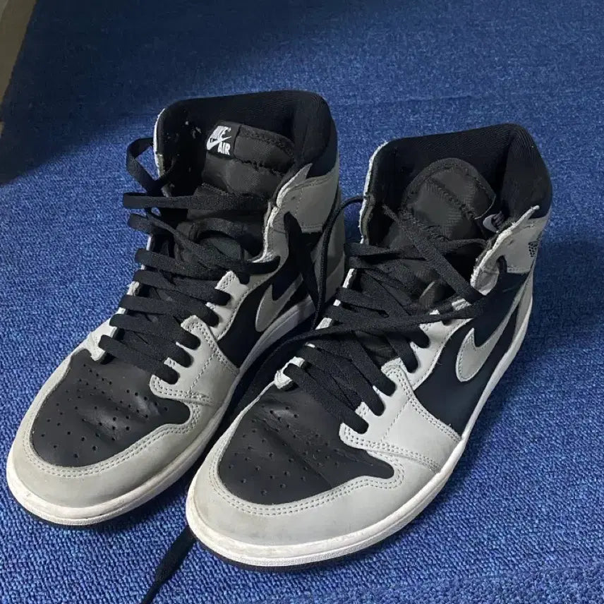 [BUNJANG] Jordan 1 Retro High OG Black Grey / 조던1 레트로 하이OG 블랙 그레이