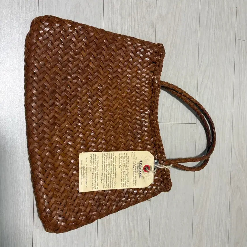 [BUNJANG] Dragon Diffusion Sophie Small Tote Bag Brown / 드래곤디튜젼 소피 스몰