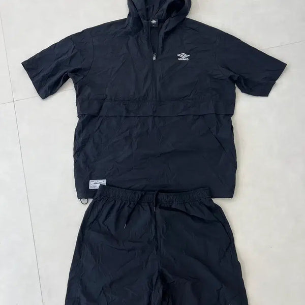 [BUNJANG] Umbro Lightweight Anorak + Shorts Set / 엄브로 여름용 초경량 아노락 + 반바지 셋업 (상의100, 하의30~32