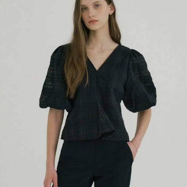 [BUNJANG] Sie Selina Blouse Black / 시에sie 셀리나블라우스 S 블랙