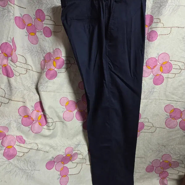 [BUNJANG] WILBE WORKWEAR Navy Cotton Pants 36 / WILBE WORKWEAR 네이비 면바지 36