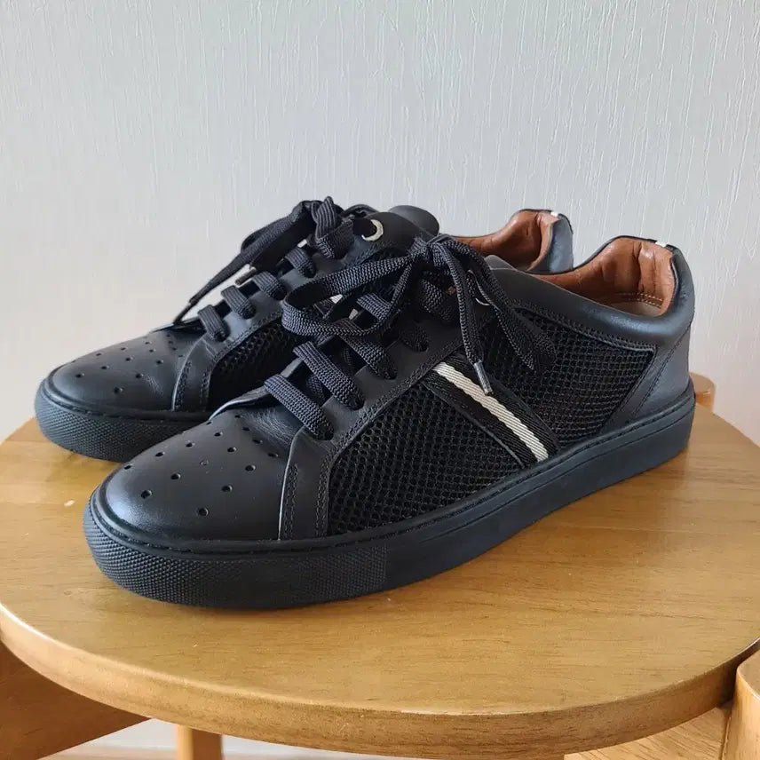 [BUNJANG] Bally Leather Mesh Sneakers / 여름용 [정품] 발리(BALLY) 가죽 메쉬 스니커즈
