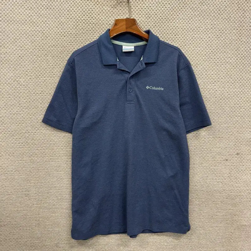 [BUNJANG] Columbia Men's Short Sleeve Collar T-Shirt L / 콜럼비아 등산 반팔카라티 L D00952