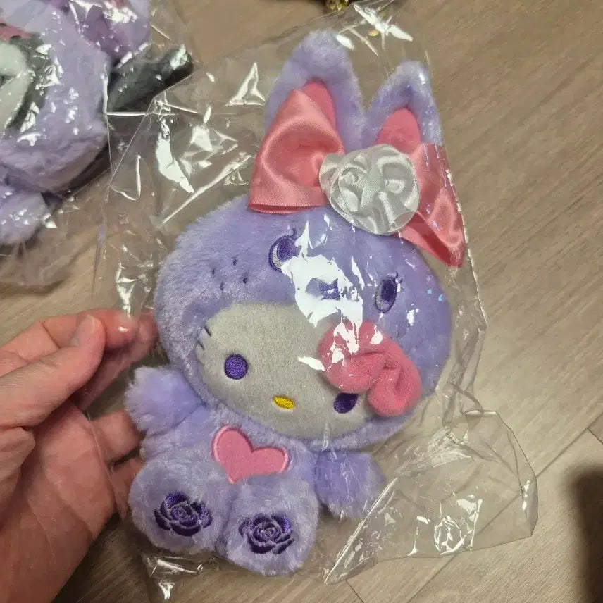 [BUNJANG] Sanrio Classic Colorful Bunny Plush (Purple) / 산리오 고전 컬러풀바니 인형