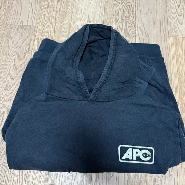[BUNJANG] A.P.C. Logo Hoodie XL / APC A.P.C. 아페쎄 후드 XL