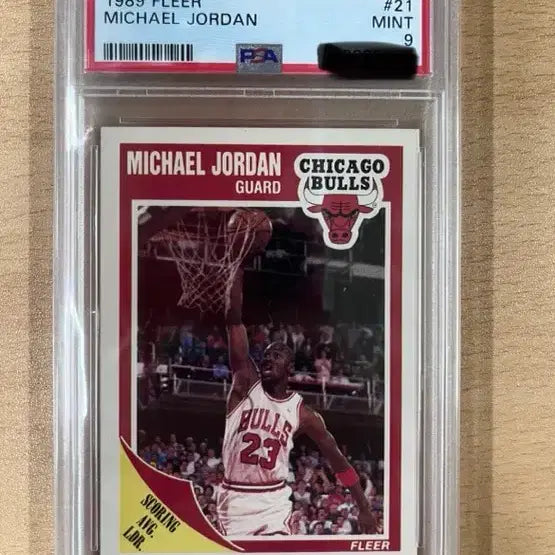 [BUNJANG] Michael Jordan 1989 Fleer #21 Trading Card (PSA 9) / 1989 Fleer Michael Jordan #21 PSA9
