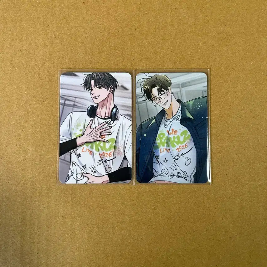 [BUNJANG] Sparkles Unsleep SIPO Photocard Set (2 Types) / 스파클즈 언슬립 시포개 포토카드 2종