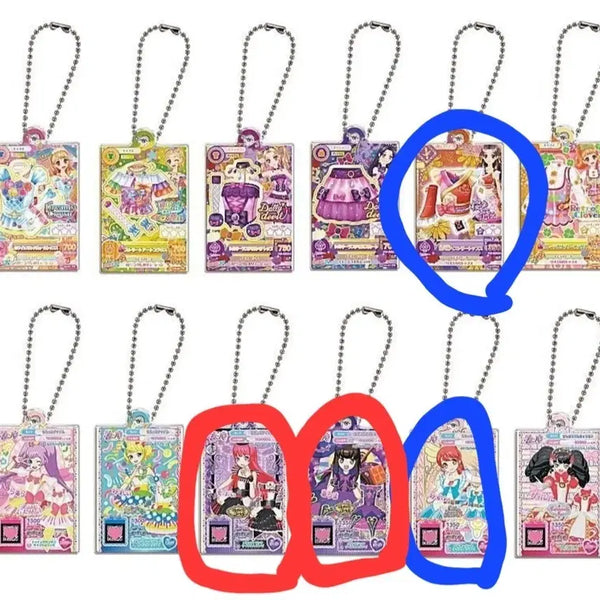 [BUNJANG] Aikatsu! PriPara Acrylic Keyring / 아이카츠 프리파라 아크릴키링 가챠 교환