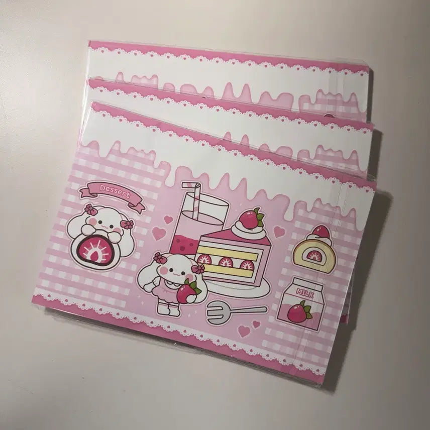 [BUNJANG] Kungnim Design Chuu B5 Wrapping Paper Bundle Set / 쿵님 도안 츄 B5 랩핑지 3셋 일괄