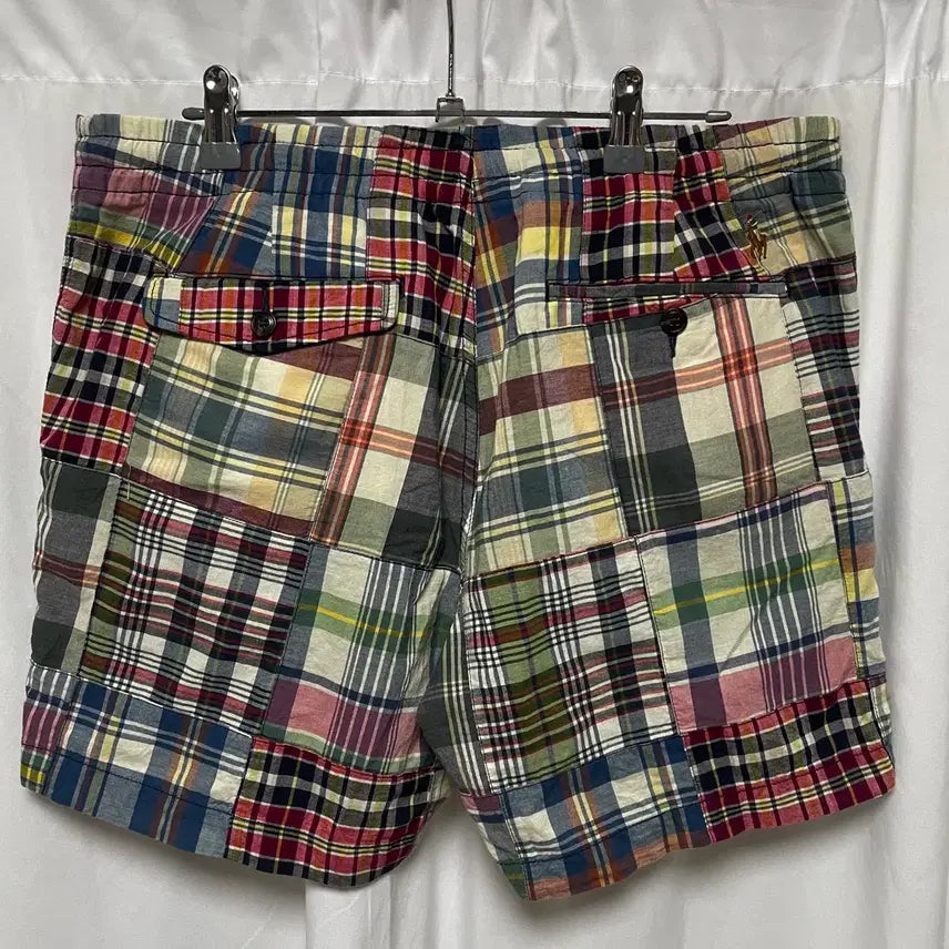 [BUNJANG] Polo Ralph Lauren Prepster Madras Shorts M / no.205 폴로랄프로렌 프랩스터 마드라스 반바지 M