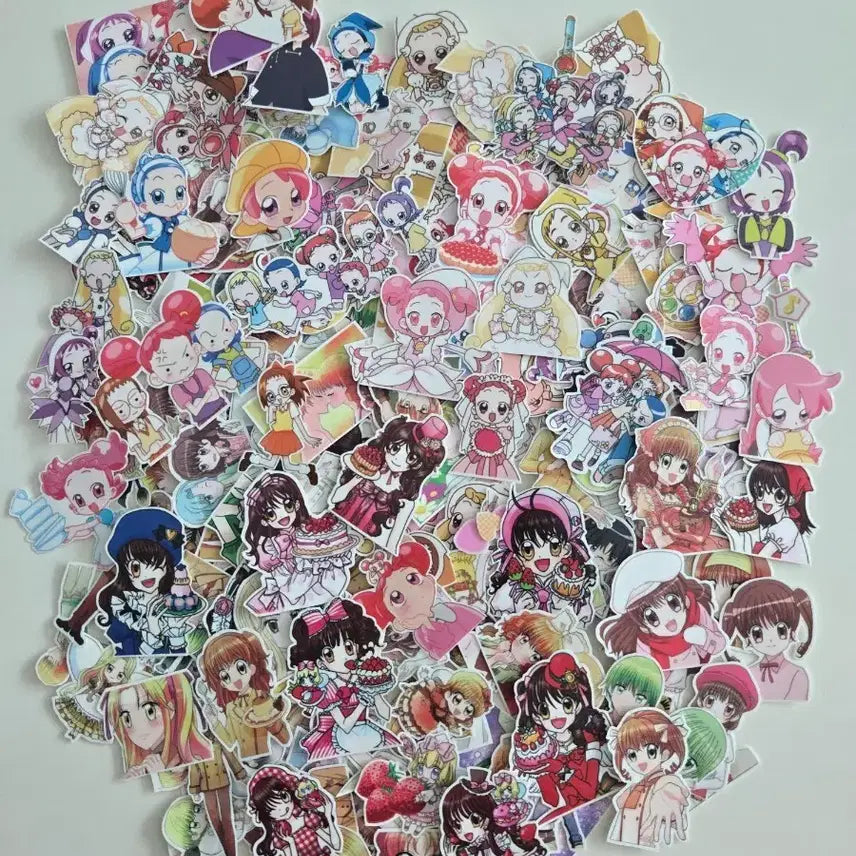 [BUNJANG] Magical Doremi, Yumeiro Patissiere Sticker Collection / 꼬마마법사레미,꿈빛파티시엘 215p인컷 인스다꾸처분판매중~