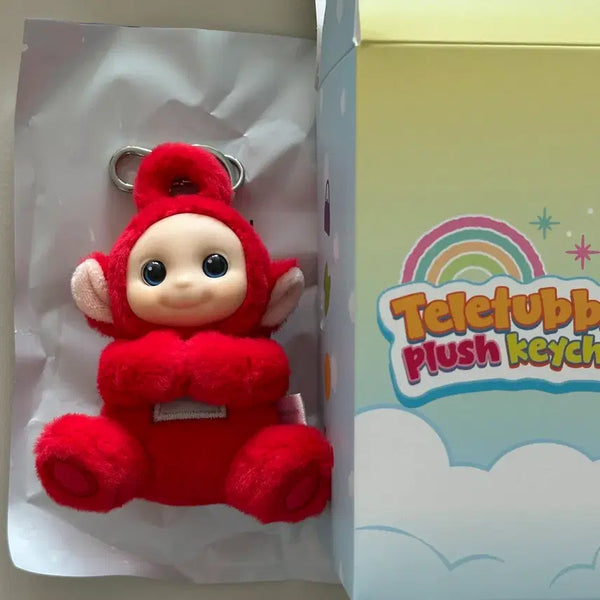 [BUNJANG] Goodal Teletubbies Po Doll Keychain Red / 구달 텔레토비 인형 키링 뽀 빨강