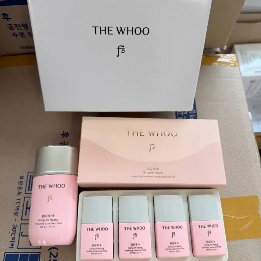 [BUNJANG] The History of Whoo Soo Yeon Hydrating Sun Cream Set / 더후 수연수분선크림 기획