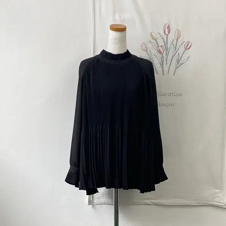 [BUNJANG] J.Breeze Pleated Blouse / 새상품-제이브리즈 플리츠 블라우스 349