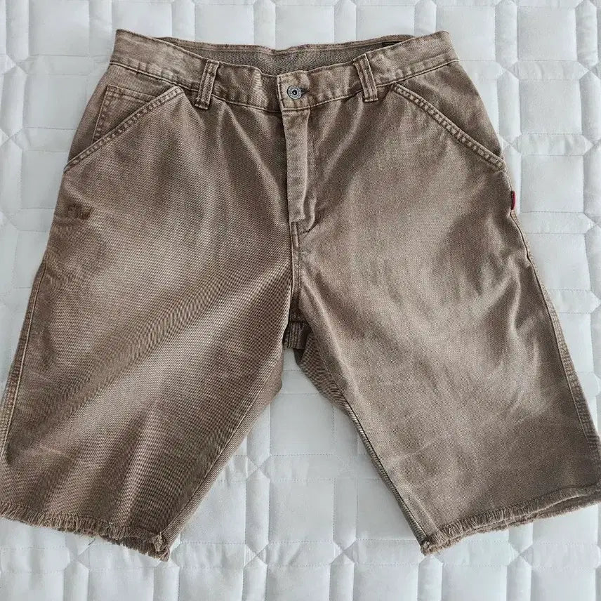 [BUNJANG] FUCT SSDD Work Shorts Brown / OLD FUCT 퍽트 SSDD 워크쇼츠
