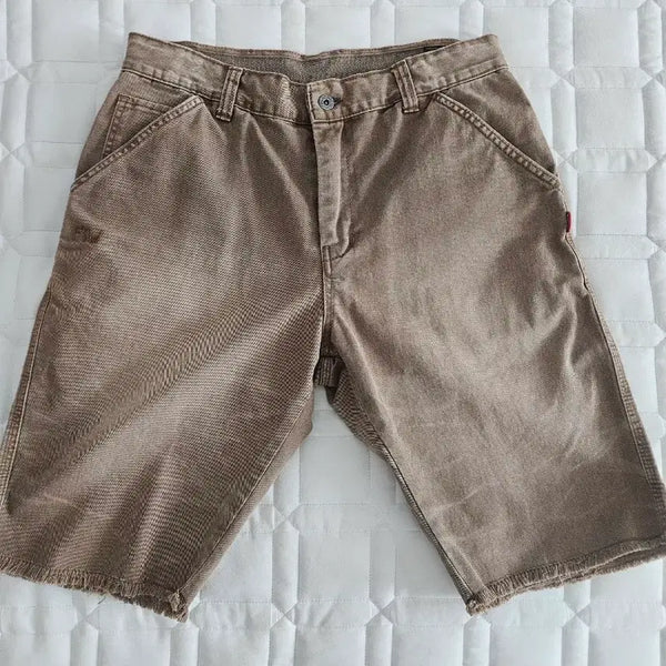 [BUNJANG] FUCT SSDD Work Shorts Brown / OLD FUCT 퍽트 SSDD 워크쇼츠