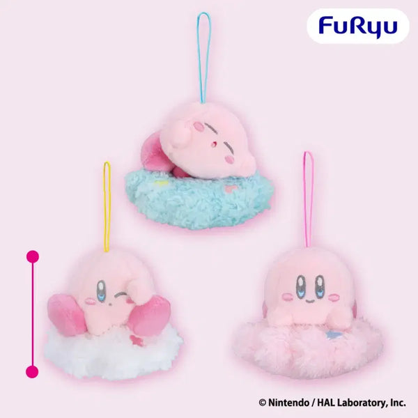 [BUNJANG] Kirby Cloud Bed Mascot Plush Japan Original / [초특가] 별의 커비 구름 침대 마스코트 인형 일본정품 판매