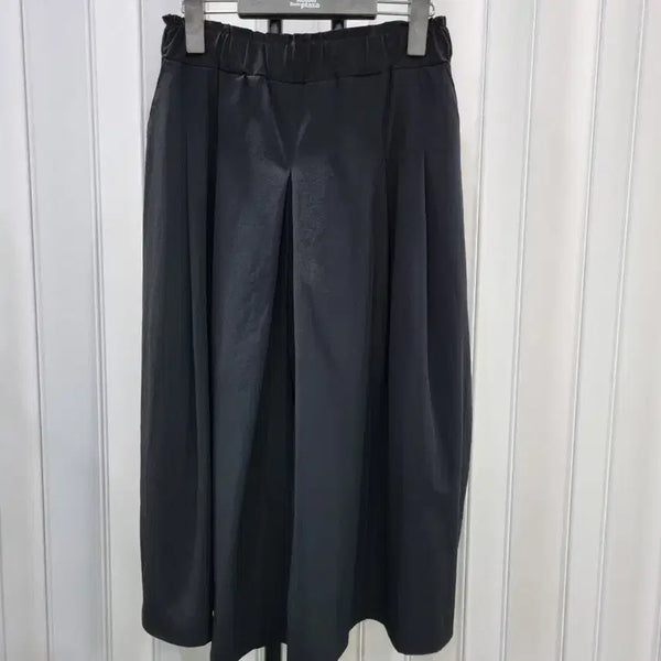 [BUNJANG] Black Banding Skirt Pants / 블랙  밴딩 치마바지