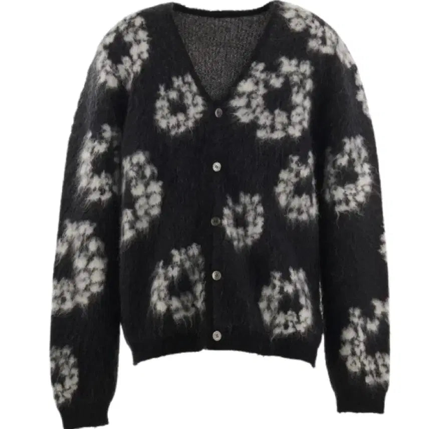 [BUNJANG] Denim Tears x Saint Michael Mohair Cardigan / 데님티어스 모헤어 가디건