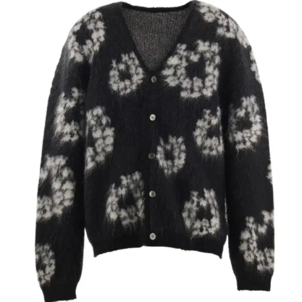 [BUNJANG] Denim Tears x Saint Michael Mohair Cardigan / 데님티어스 모헤어 가디건