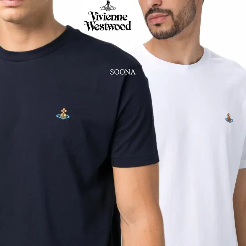 [BUNJANG] Vivienne Westwood Round Neck Short Sleeve T-Shirt Unisex / [무료배송]비비안웨스트우드 라운드 반팔 티셔츠 남녀공용