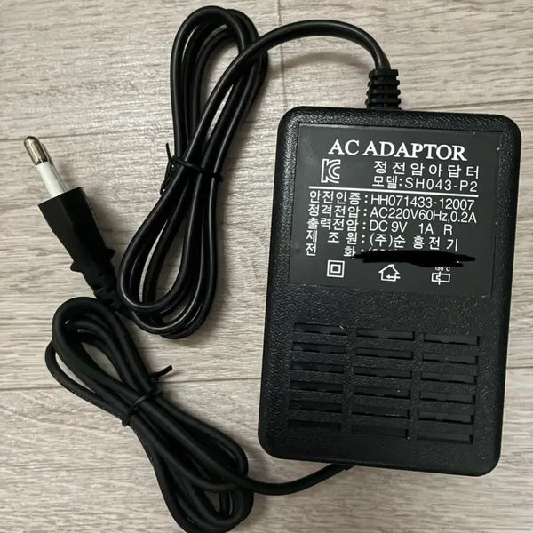 [BUNJANG] Soonheung Electric Guitar Pedal Adapter 9V 1A / 순흥전기 기타페달 어댑터 9v 1a