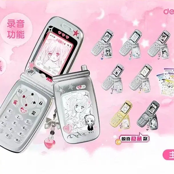 [BUNJANG] Kiratto Pri☆Chan Louis Folder Phone Recording Gacha / 캐캐체 루이 폴더폰 녹음 가챠