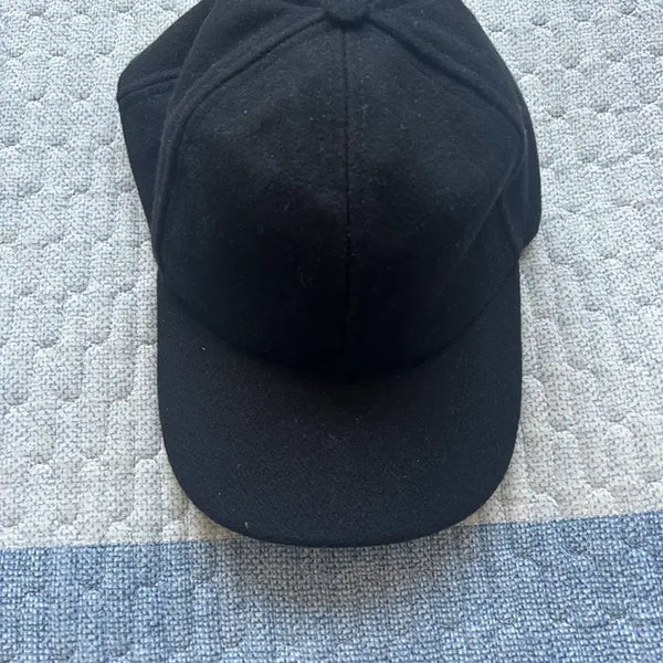 [BUNJANG] Carven Black Wool Cap / 카르뱅 블랙 울캡 모자
