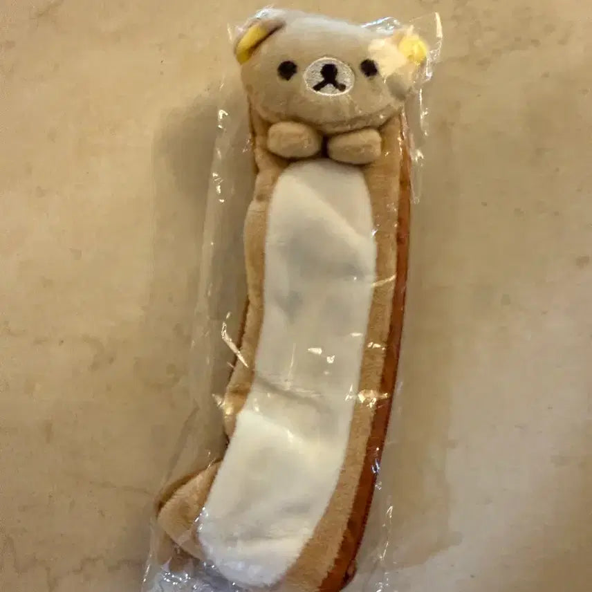[BUNJANG] Rilakkuma Plush Pencil Case Pouch (Sealed) / 리락쿠마 봉제 스트랩 필통 파우치 미개봉