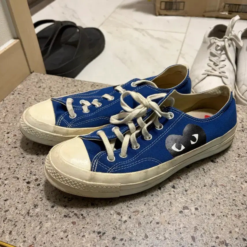 [BUNJANG] Comme des Garçons x Converse Blue 270 / 꼼데가르송 컨버스 블루 270