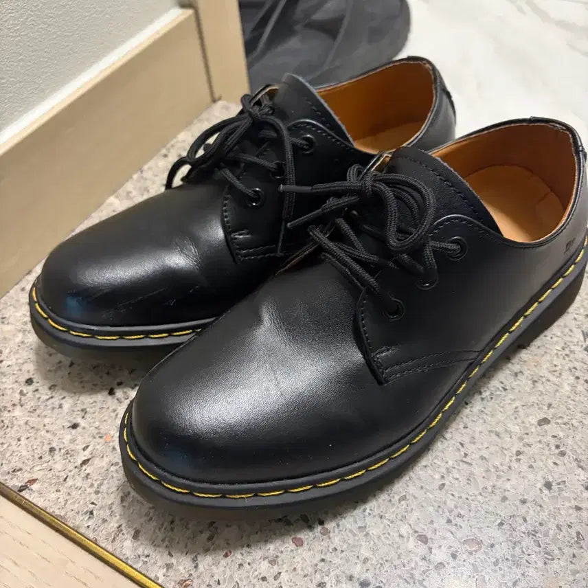 [BUNJANG] Dr. Martens 3-Hole Derby Shoes Black 265 / 닥터마틴 3홀 더비 슈즈 블랙 265