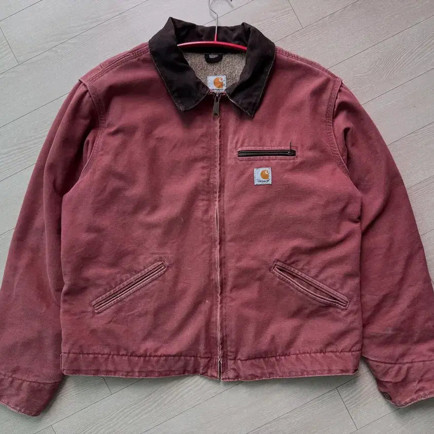 [BUNJANG] Carhartt Detroit Jacket WJ097 Vintage Rose XL / 칼하트 디트로이트 자켓 wj097 VRS