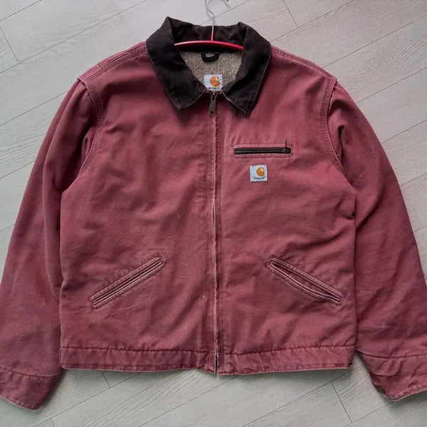 [BUNJANG] Carhartt Detroit Jacket WJ097 Vintage Rose XL / 칼하트 디트로이트 자켓 wj097 VRS