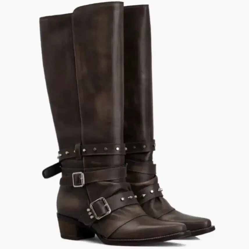 [BUNJANG] Roughneck Kaia Boots Brown 240 / 러프넥 카이아 부츠 브라운 240