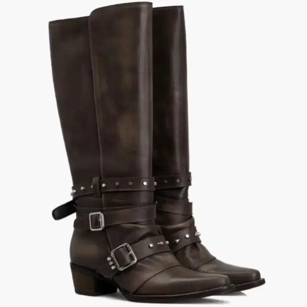 [BUNJANG] Roughneck Kaia Boots Brown 240 / 러프넥 카이아 부츠 브라운 240