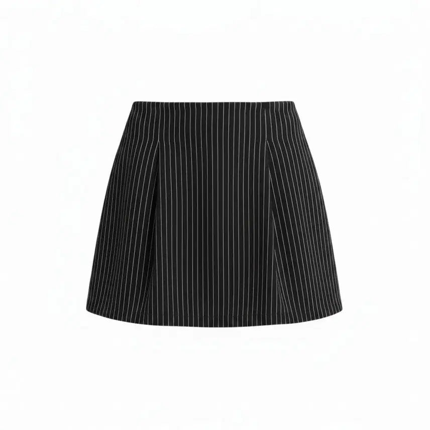 [BUNJANG] Shein Striped Mini Skirt Women's L / 여성L/ 쉬인 스트라이프 미니스커트 17-111