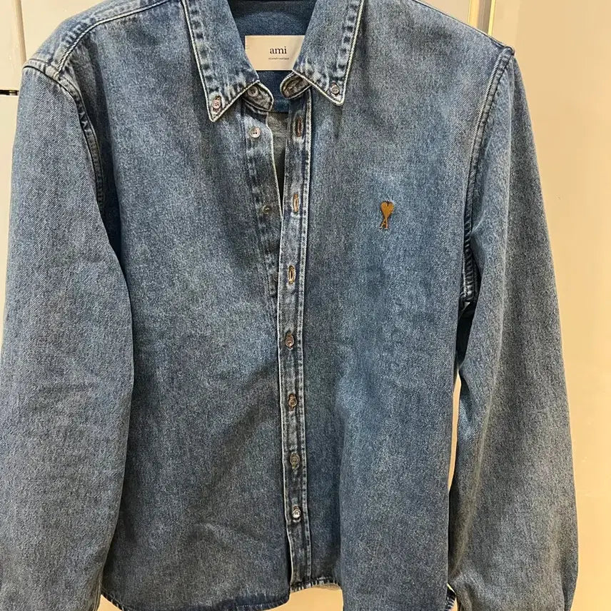 [BUNJANG] AMI 26FW Denim Shirt Jacket 2XL / 26fw 아미 데님청셔츠자켓 2xl 새상품급