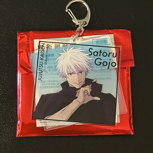 [BUNJANG] Jujutsu Kaisen Shibuya Incident Gojo Satoru Acrylic Keyring / 주술회전 전시회 시부야사변 고죠 사토루 아크릴 키링
