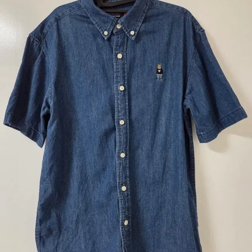 [BUNJANG] WhoAU Oversized Fit Denim Shirt Size S / 후아유 오버사이즈핏 데님 셔츠 S사이즈