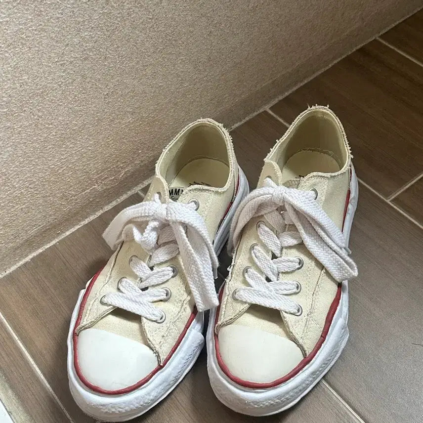 [BUNJANG] Mihara Yasuhiro Peterson OG Sole Low Top Sneakers / 미하라 야스히로 피터슨 44