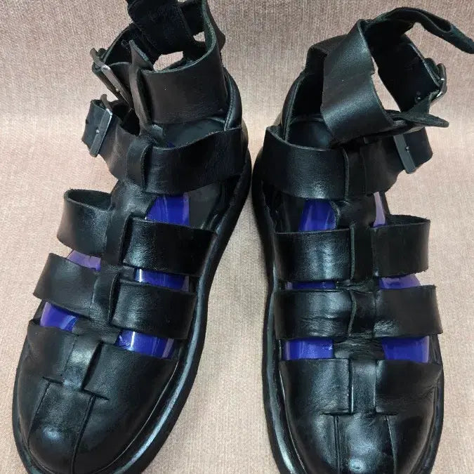 [BUNJANG] Dr. Martens Geraldo Gladiator Leather Sandals UK 8 (270mm) / [UK8/270] 닥터마틴 제랄도(Geraldo) 글래디에이터 가죽 샌들