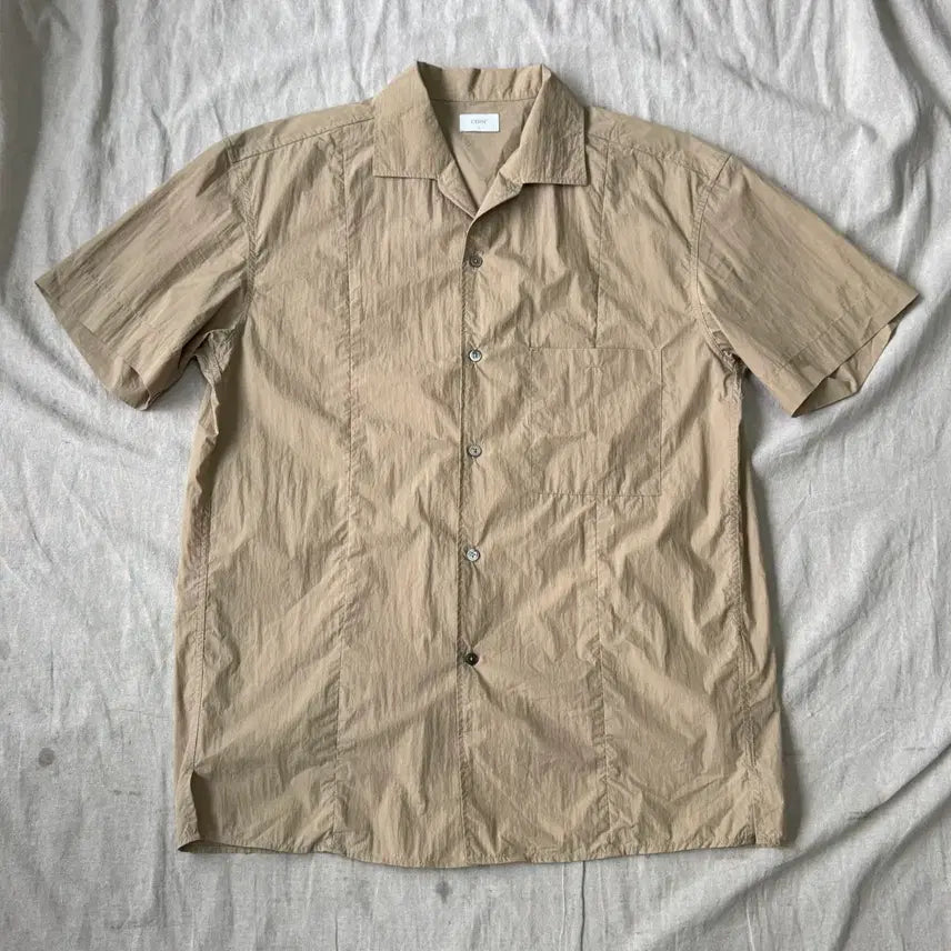 [BUNJANG] Coor Camp Nylon Oversized Pocket Short Sleeve Shirt S / Coor 쿠어 캠프 나일론 오버 포켓 반팔 셔츠 S