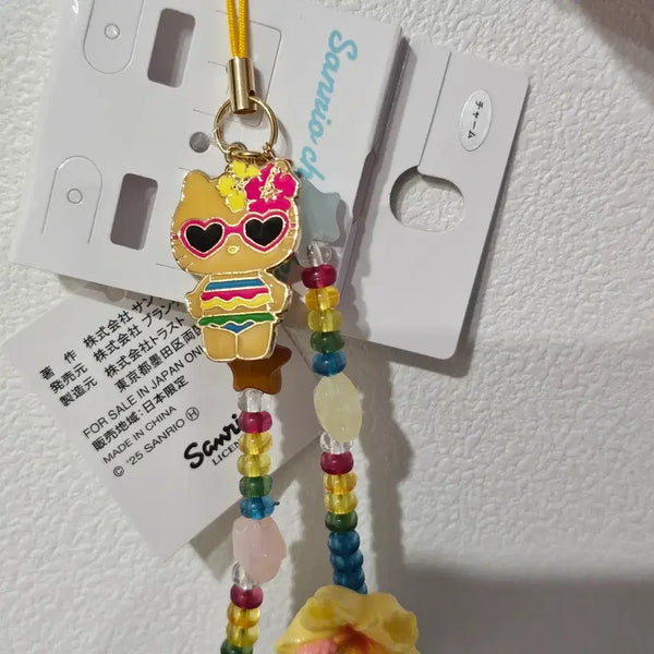 [BUNJANG] Tanning Kitty Keychain / 새상품) 하와이 태닝키티키링